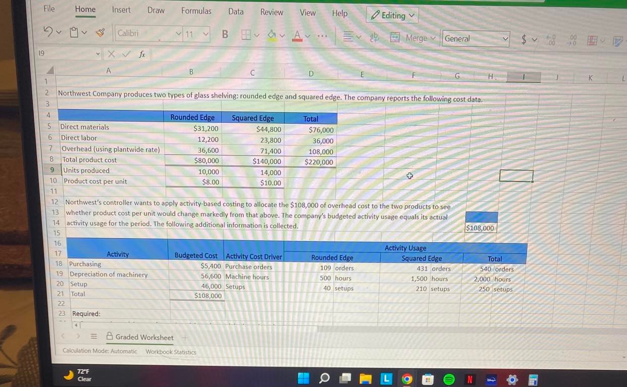 Editing Calibri 11 B Merge M General F29 * X V fx