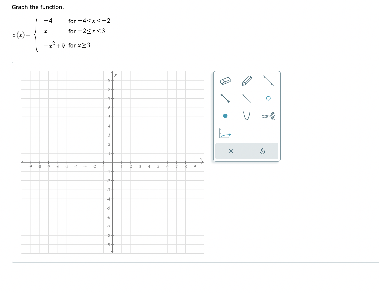 for x? O. (b) Graph g x x for x < O