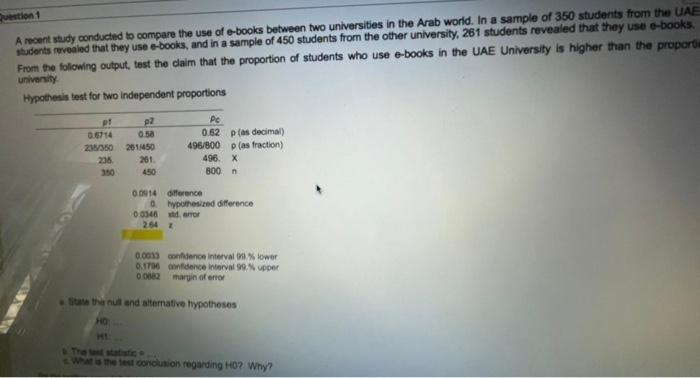 MR solution neededassume necessary condition A recent study conducted to compare the