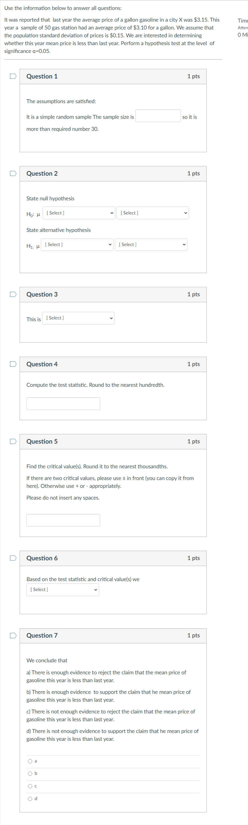 Use the information below to answer all questions: It was reported
