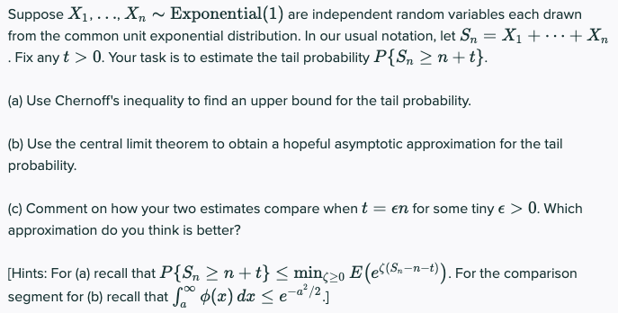 How do we use the inequality and the central limit theorem to