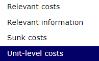 be avoided when a product line or type of service is eliminated
