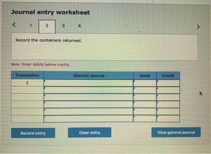 stored in reusable protective containers. Customers pay a deposit for each container