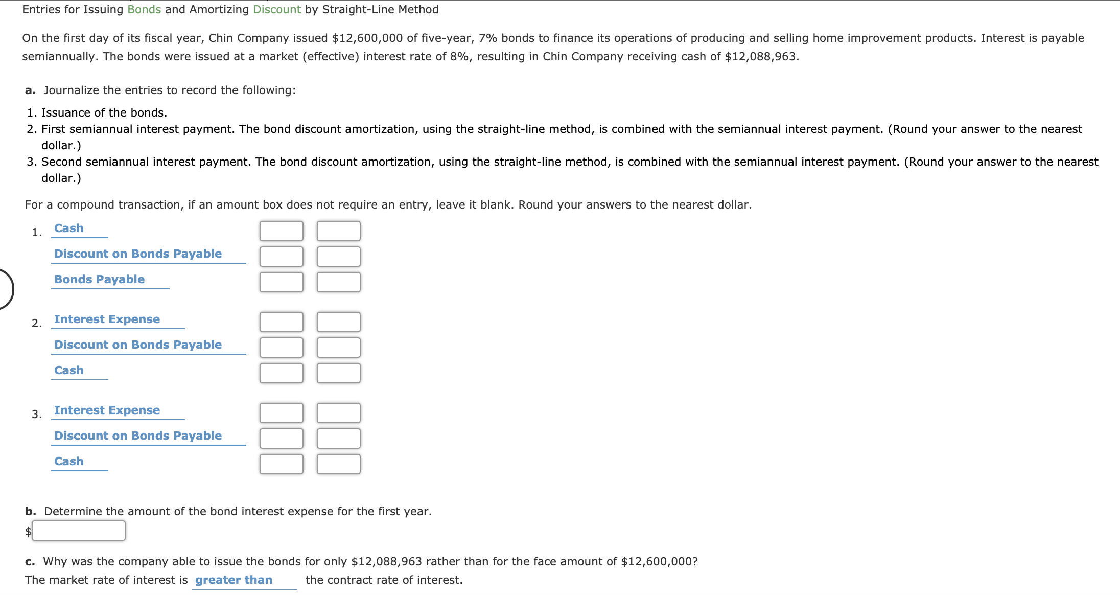always Effect of Financing on Earnings per Share Domanico Co., which produces