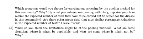 administer the tests is to draw a blood sample from each person