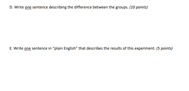 .05 significance level and round to two decimal places. Record your responses