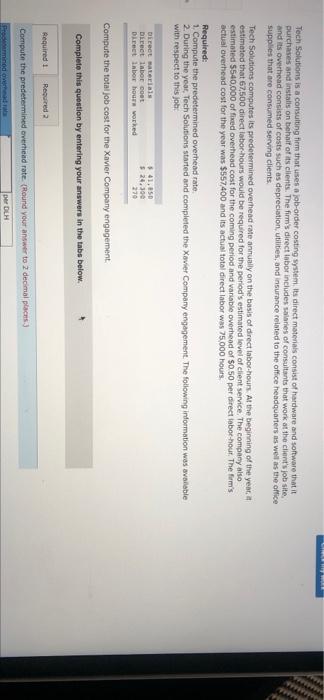 PLZ show work I will upvote Tech Solutions is a consulting firm