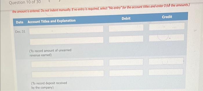 deposit of $270 in advance from their customers prior to performing any