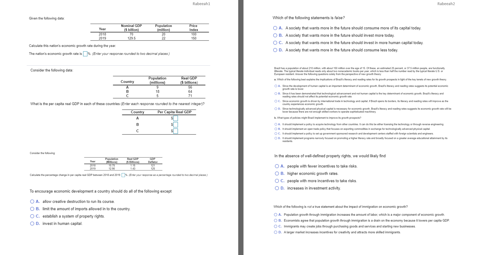 Just try to provide me with the correct answer to my questions.