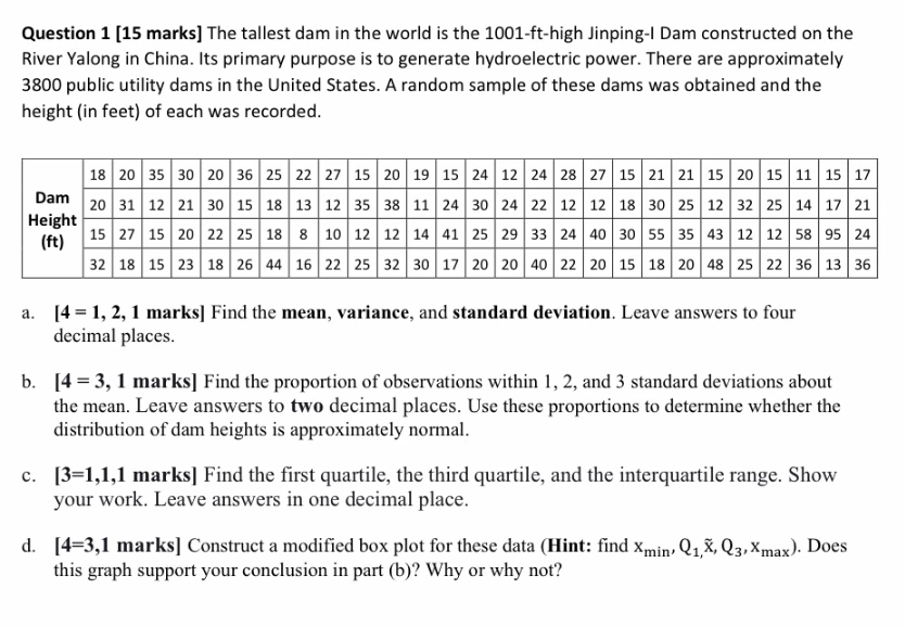 Please provide step by step solution for the below: Question 1 [15