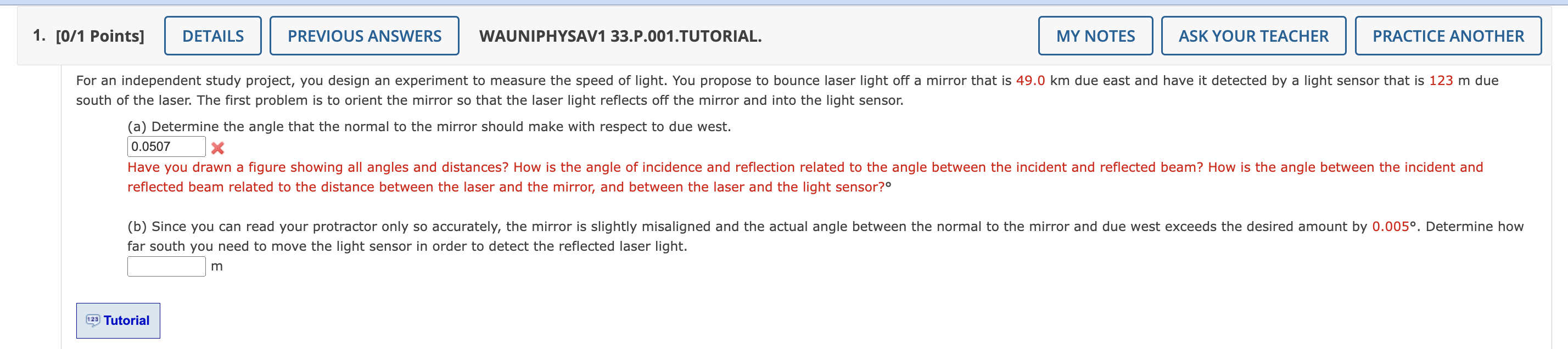 MY NOTES ASK YOUR TEACHER PRACTICE ANOTHER Suppose you are using total