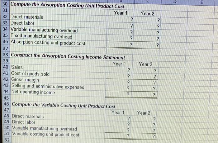 12 Variable per unit sold 13 Fixed per year 14 $ $