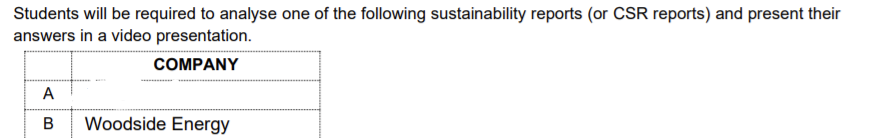 Please answer me thank you!!! Students will be required to analyse one