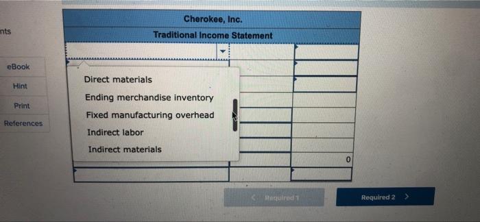 unit Total fixed selling expense Total fixed administrative expense Beginning merchandise inventory