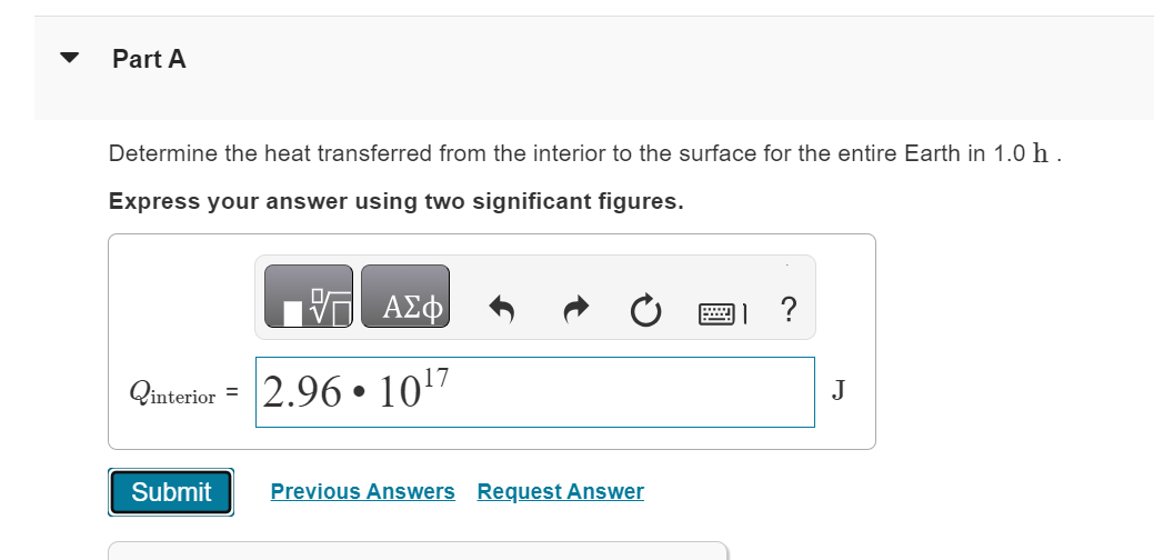 each 30 m of depth. The thermal conductivity of the crust is