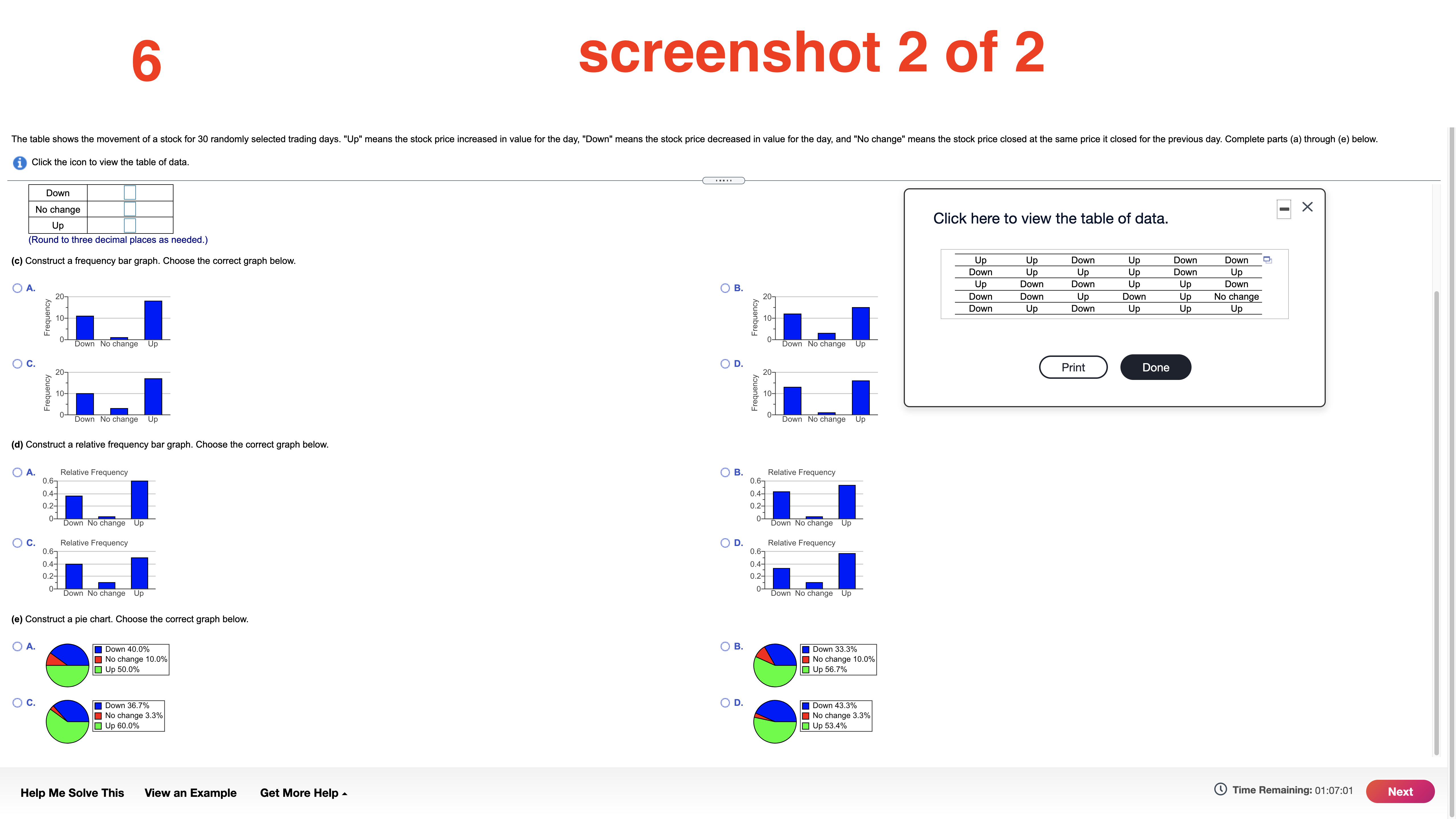 students. IQs are measured to the nearest whole number. The frequency of