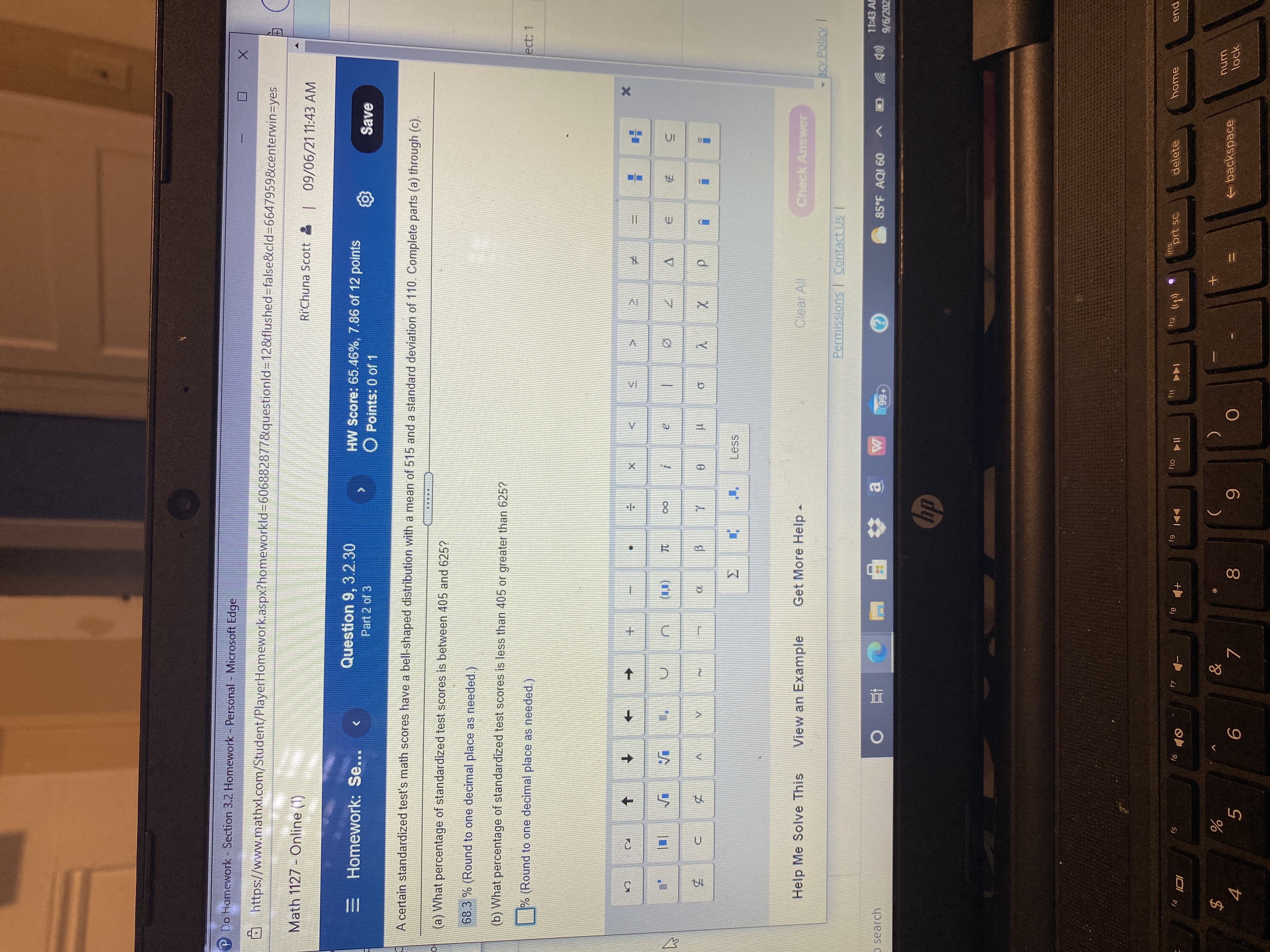 P Do Homework - Section 3.2 Homework - Personal - Microsoft