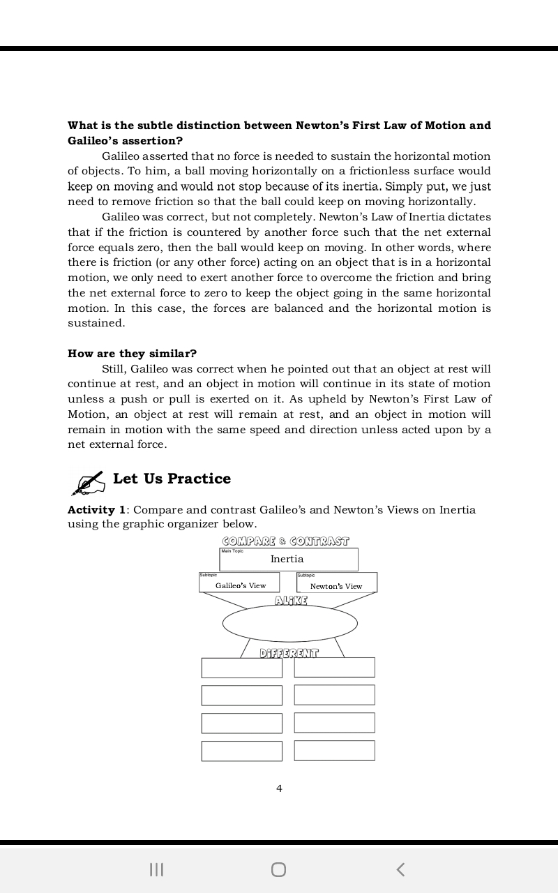 relative to a frame of reference. Before Isaac Newton came up with