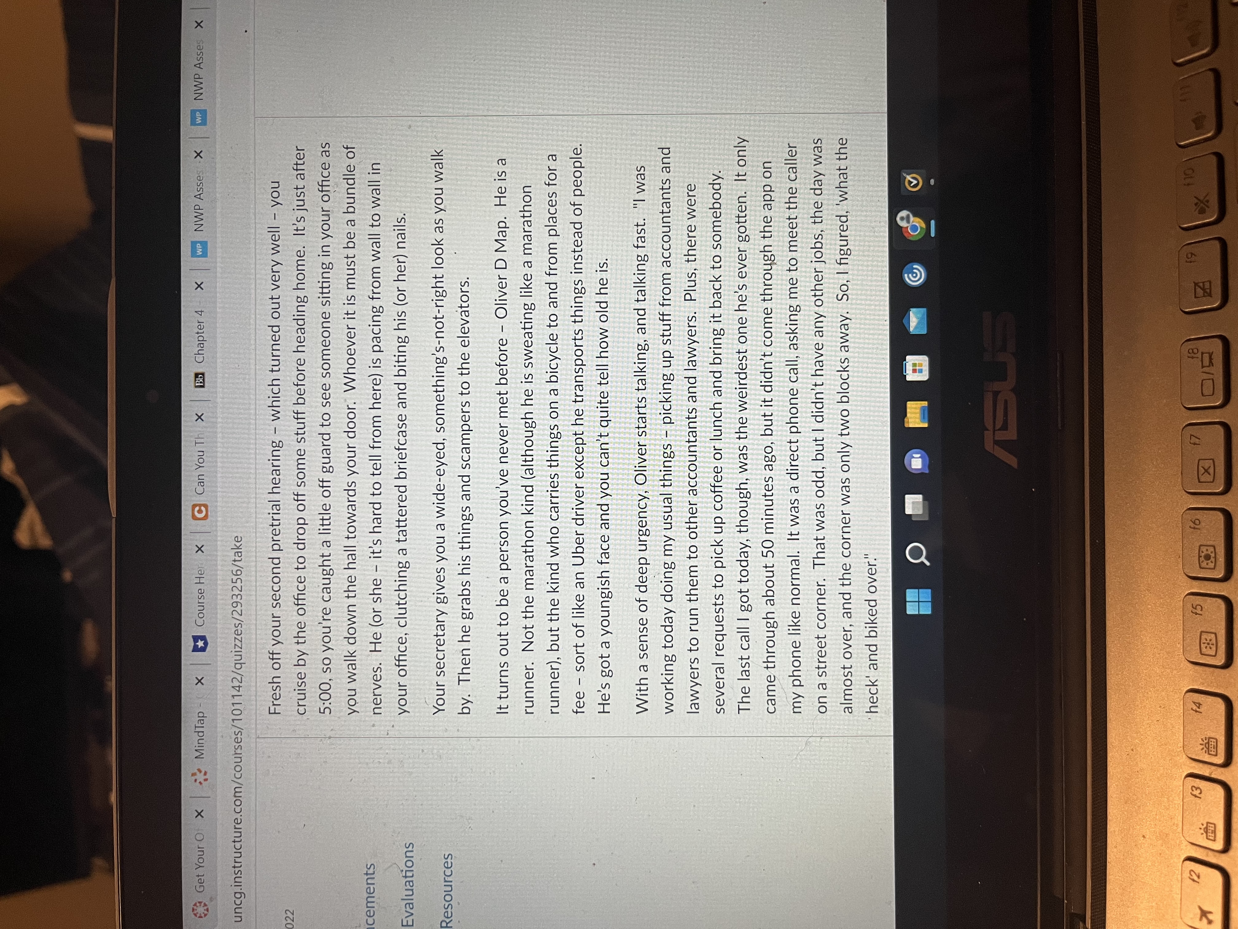 Bb Chapter 4 X WP NWP Asses .X WP NWP A /courses/101142/quizzes/293256/take