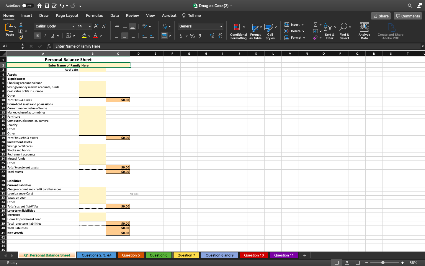 Mac Home Insert Draw Design Layout References Mailings Review View Tell me