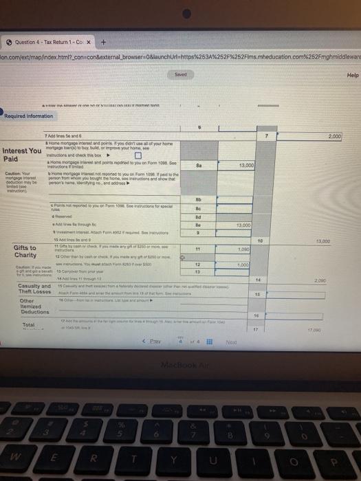 I'm told that you need some more information from me in order