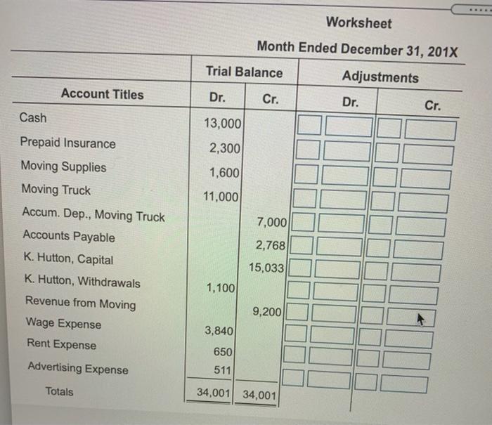 Click the icon to view the unadjusted trial balance.) (Click the icon