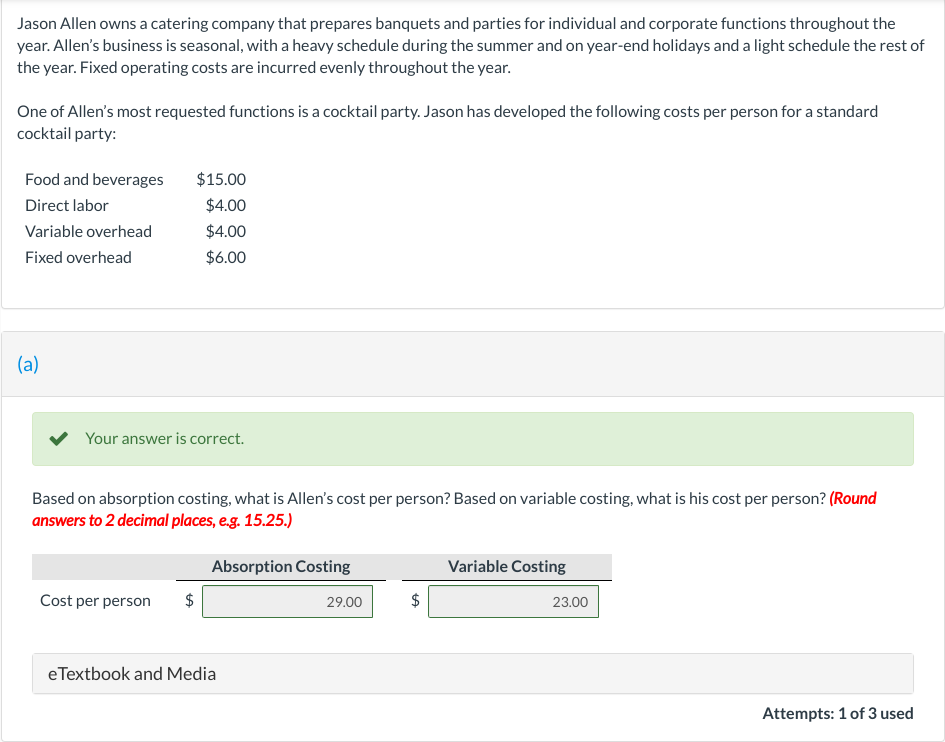  I need help with part C, the answer is NOT 7464.60