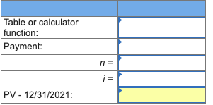 Exercise 5-9 (Algo) Present value; annuities [LO5-8] Assuming a 12% annual interest