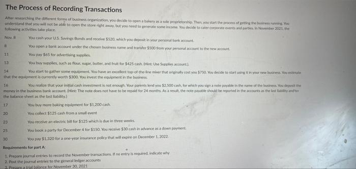 requirement for part A . this is the clearest i can get