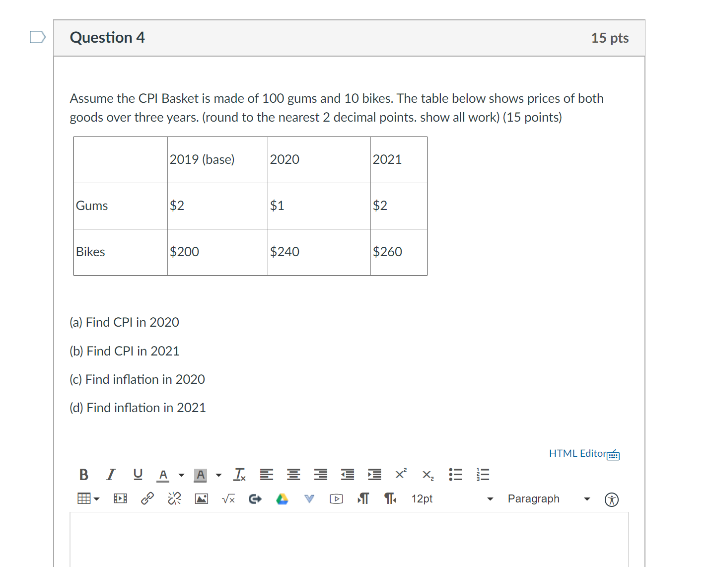 Discuss how the equilibrium price and quantity change when a change in