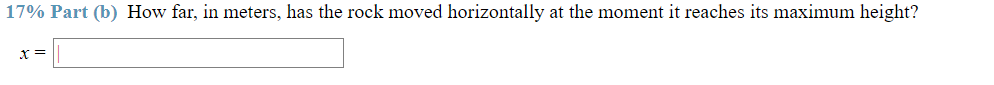 off a vertical cliff at an angle of 5 50 above horizontal.
