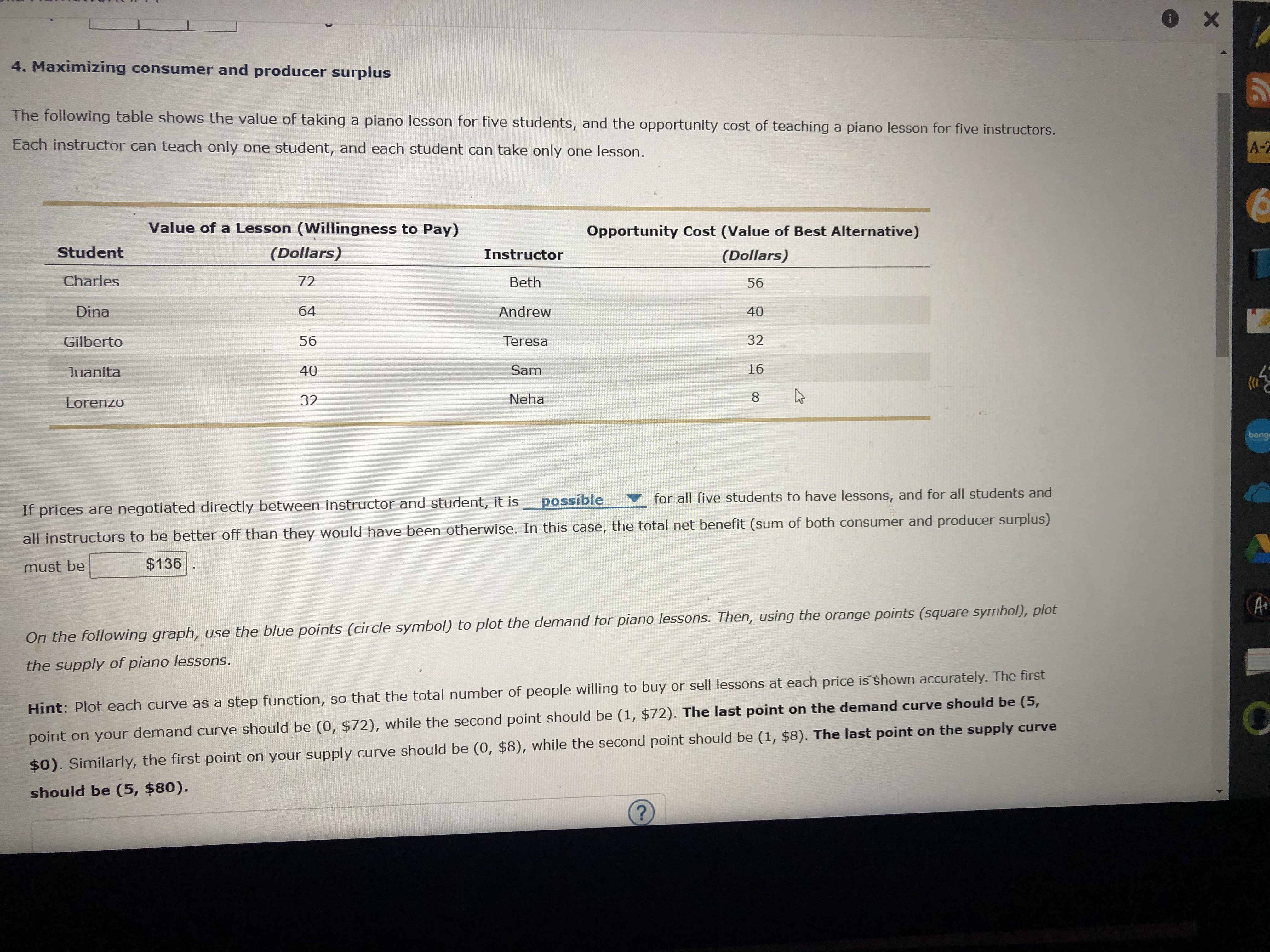 There is also graph that I need to do but I know