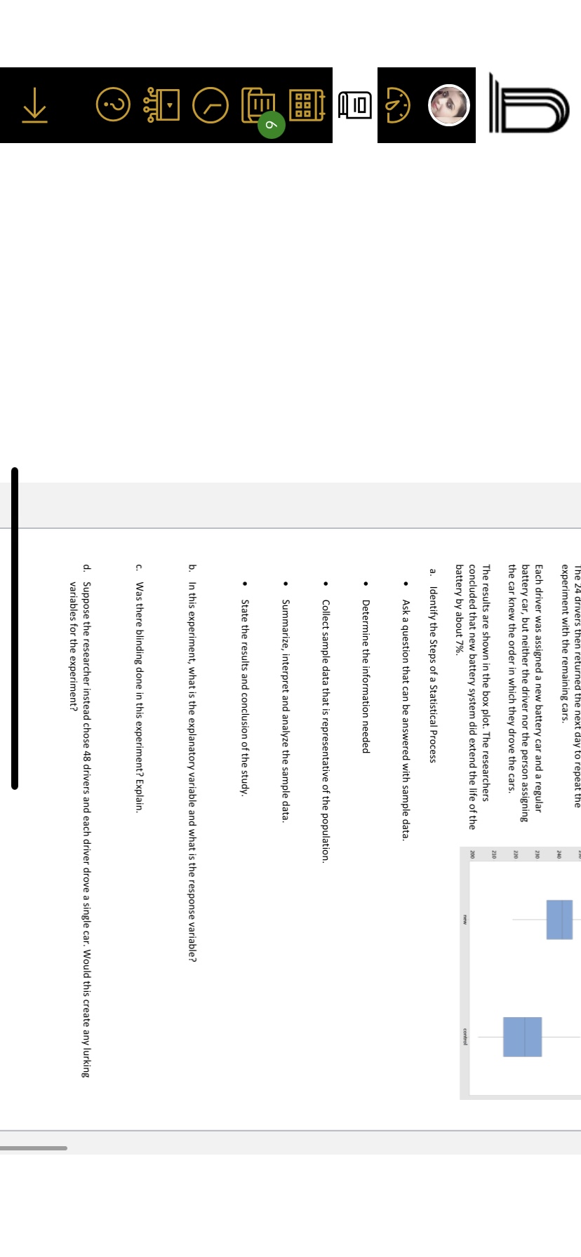 researcher for an electric car company was testing a new battery system.