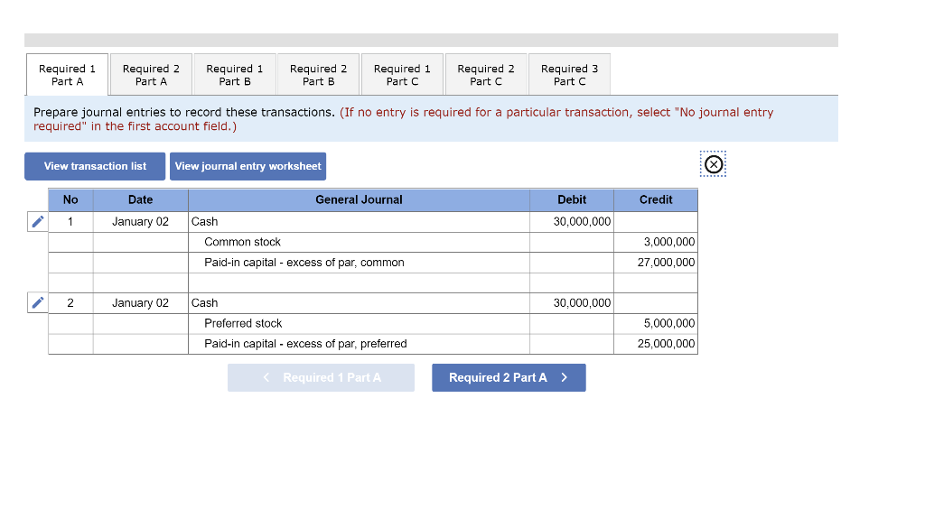 (5,000,000 shares authorized, 3,000,000 shares issued, and 2,900,000 shares outstanding) with a