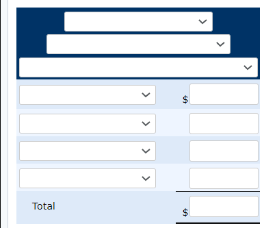 enter your answers with commas.) Using the information from the Accounts Receivable