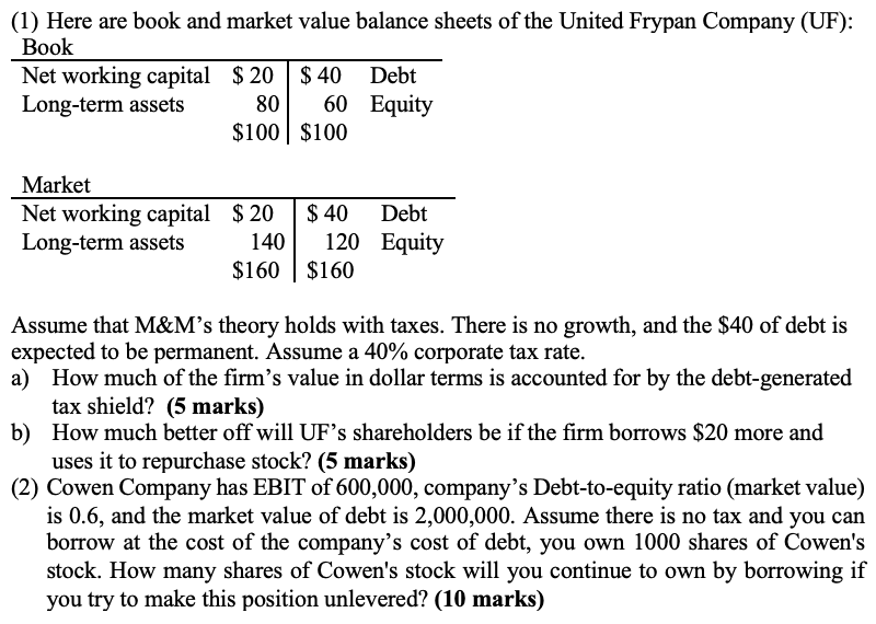 please help me to solve the question (2) (1) Here are book
