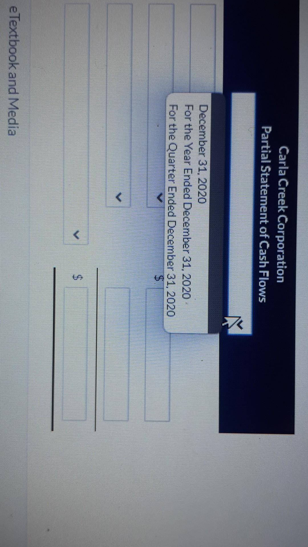 Carla Creek Corporation had a balance of $550,000 in its retained earnings
