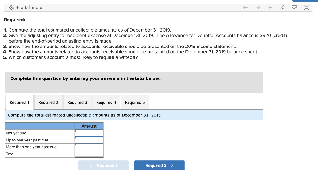 sales occur frequently on terms n/60. The balance of each account receivable