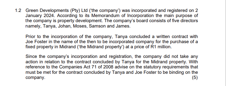 Do _not use a mark-reading card. Answering this question gives you practice