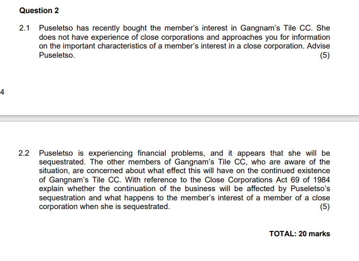 in answering the type of problem- or discuss-type questions that you may