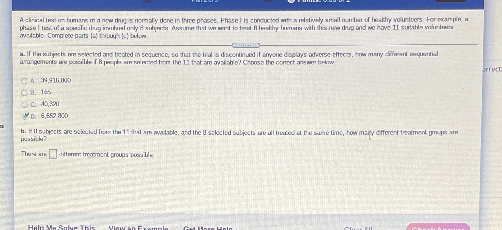 #19 Part BFor me I keep getting it wrong help is possible