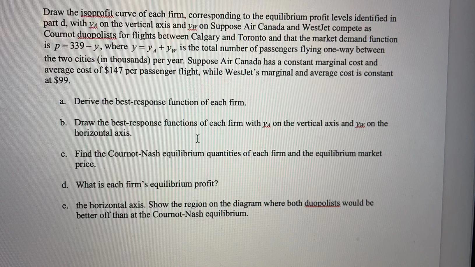 EconomicsOnly need help with the second question. it is related to the