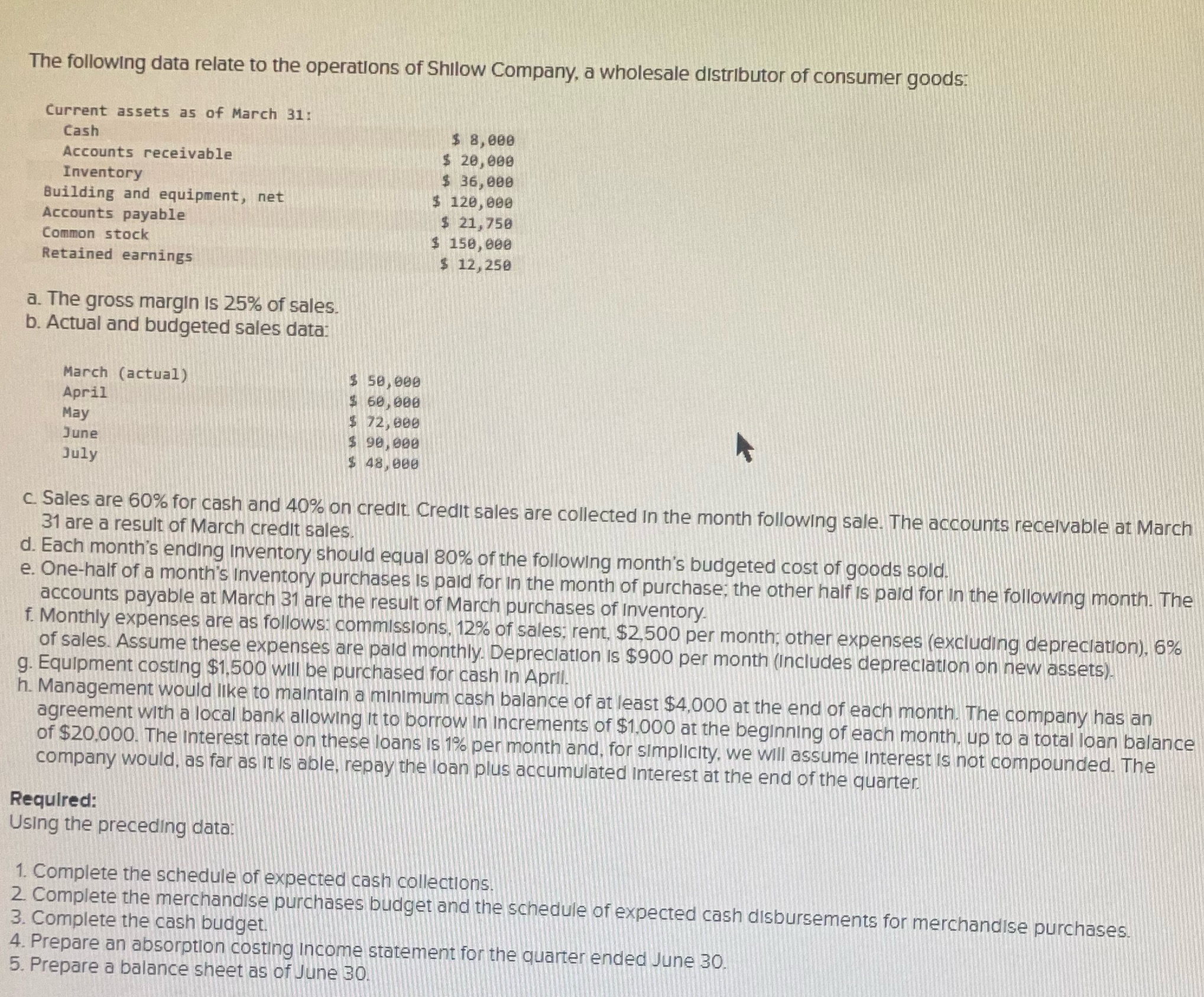 If you have questions about the problem please let me know. Thank