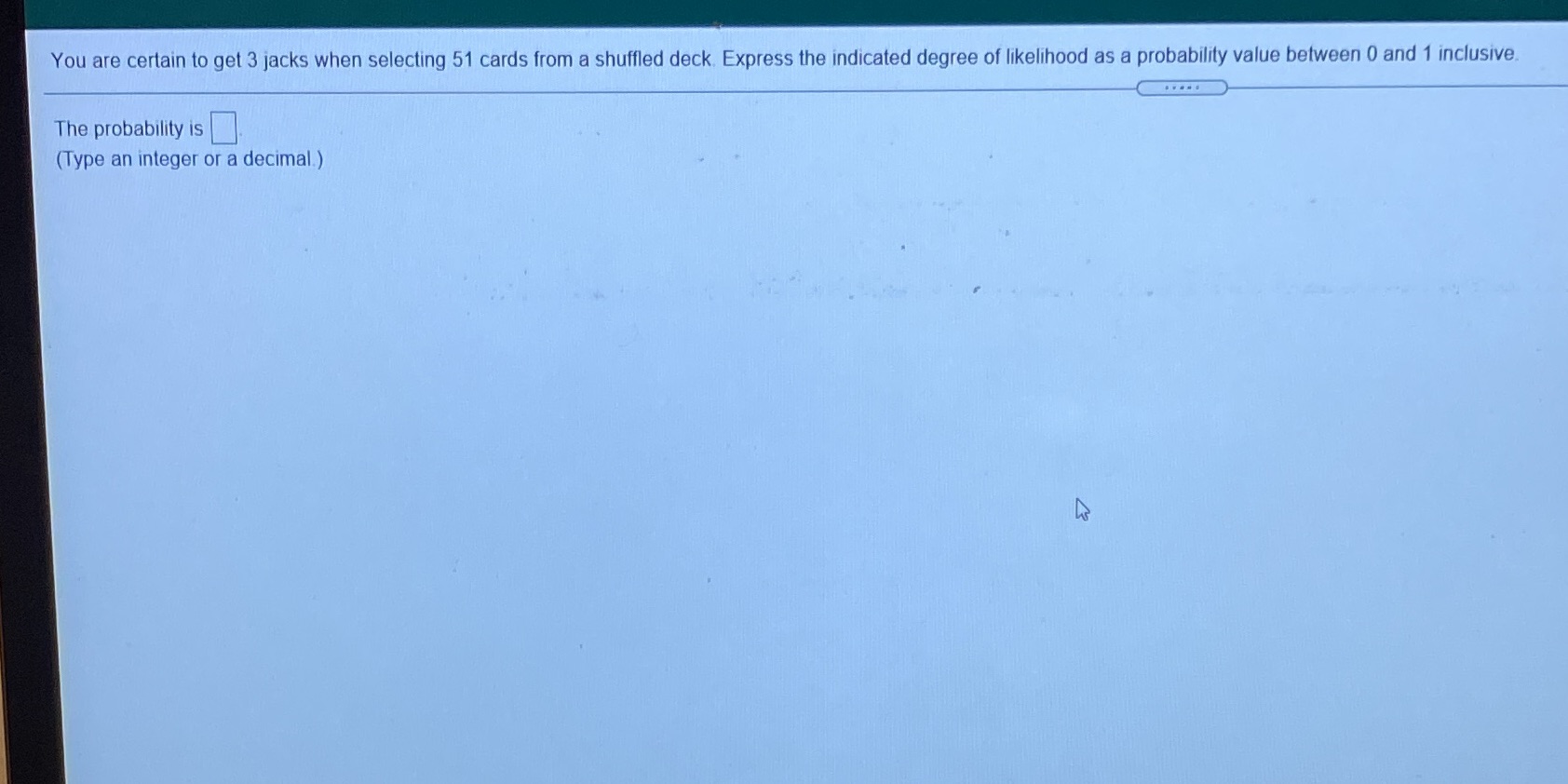  You are certain to get 3 jacks when selecting 51 cards