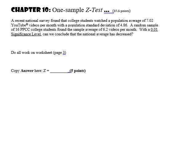 you are working on if you use scratch paper. Both chapters involve