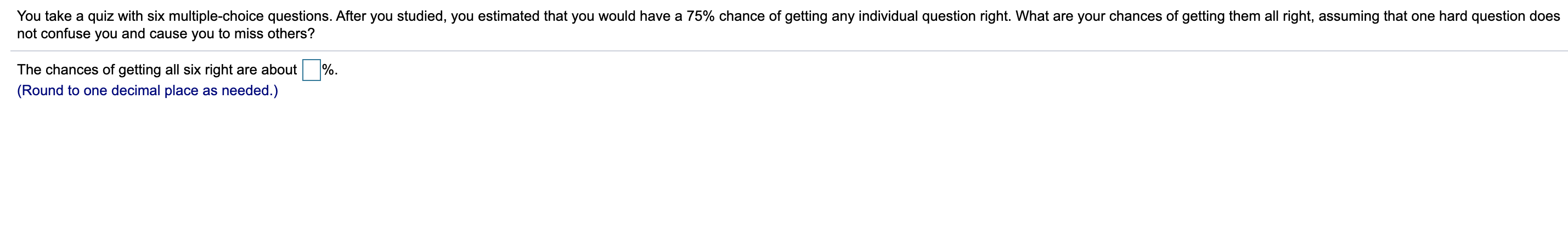 it seems that the equipment fails at some point during 8% of