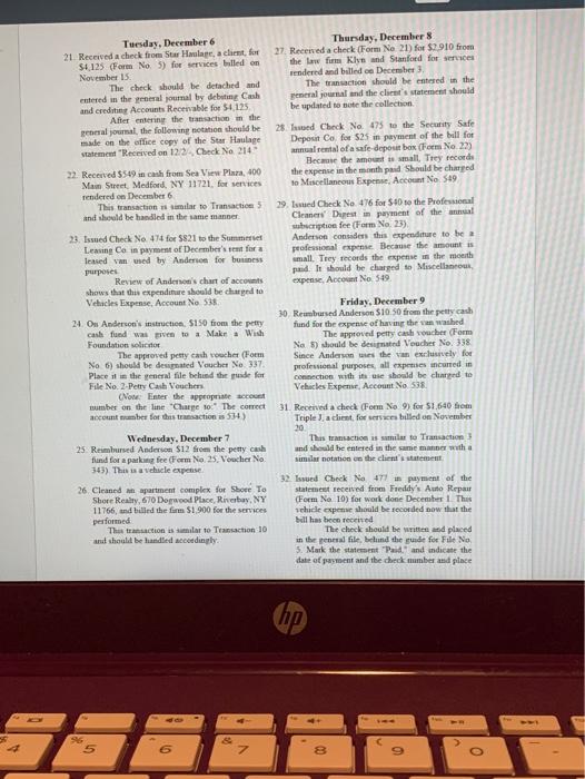 105 625.00 Accounts Receivable 110 15,219.00 Cleaning Supplies 141 14,467.50 Office Supplies