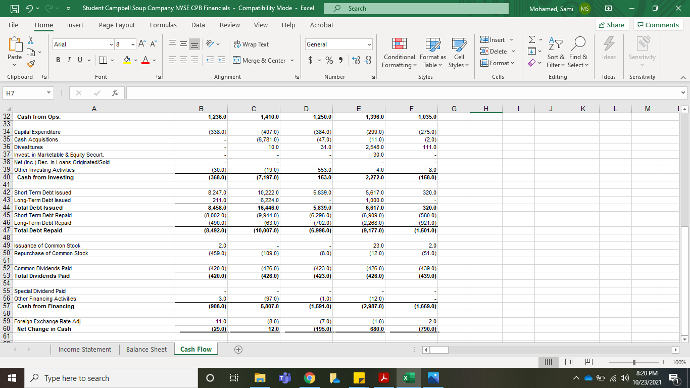8 8 - A ab == a Wrap Text General AY O