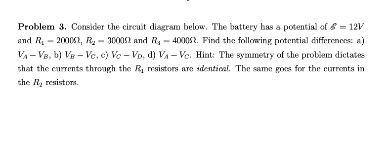 has a potential of 4.0V. Hint: this can be answered mentally by