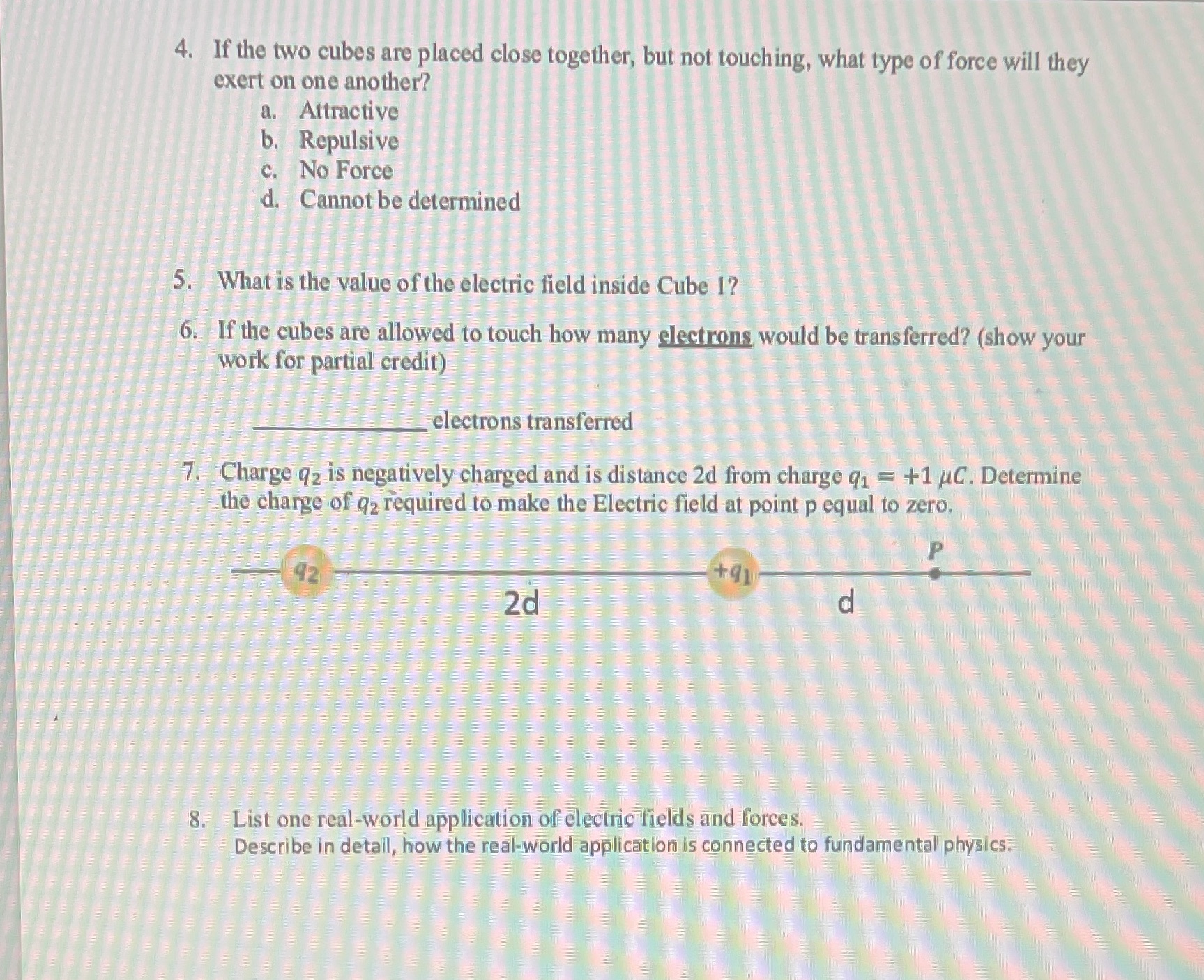 Please try to thoroughly explain how you got your answers 4. If